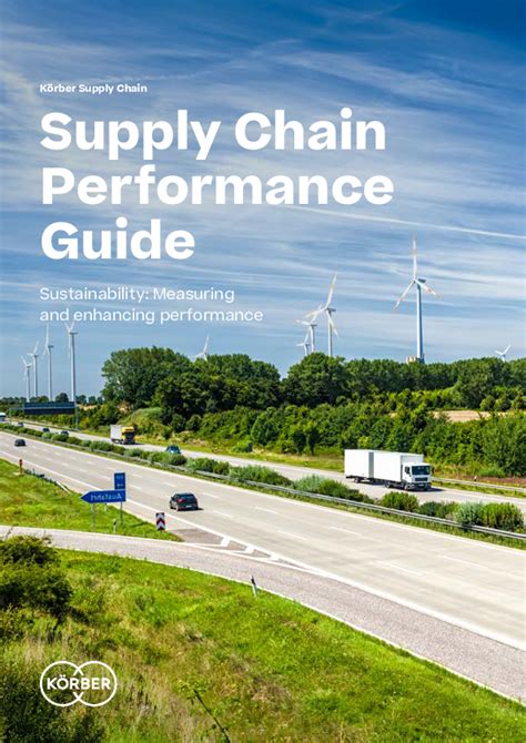 Supply Chain Performance Guide: Sustainability - Körber Supply Chain