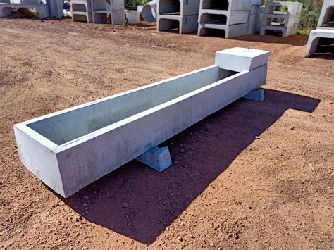 Precast Concrete Combo Water Troughs for Cattle, Goat and Sheep - Dallcon