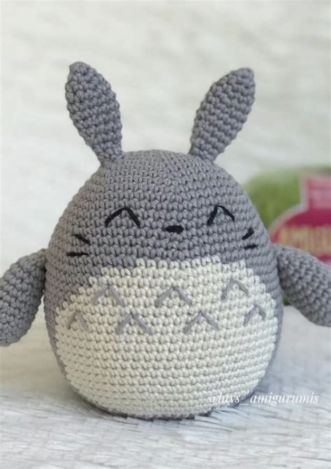 Crochet Totoro PDF Amigurumi Free Pattern - Lovelycraft