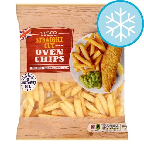 Tesco Straight Cut Oven Chips 900G - Tesco Groceries