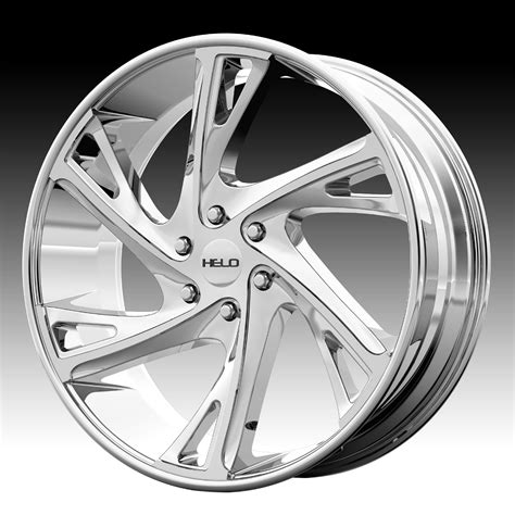 Helo HE903 Chrome Custom Wheels Rims - HE903 - Helo Custom Wheels Rims