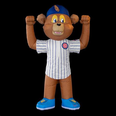 logobrands 7 ft. Chicago Cubs Inflatable Mascot 576047 - The Home Depot