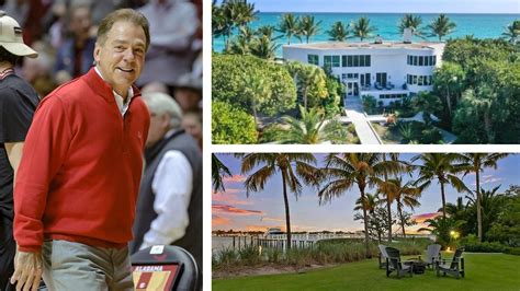 Roll Tide! Alabama Football Coach Nick Saban Scores $17.5M Florida ...