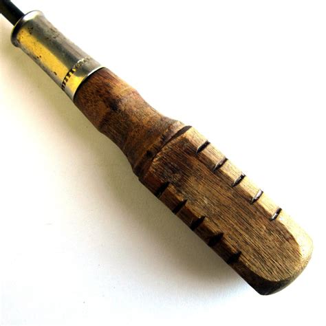 Vintage Wood Handled Screwdriver