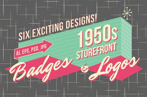 10 1950s Retro Font Images - Free Retro Fonts, 1950s Font and 1950s ...