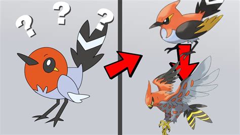 Pokemon Fletchling Evolution