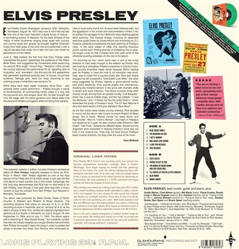 Elvis Presley (Debut Album) + 7" Bonus Single ON Colored Vinyl Included ...