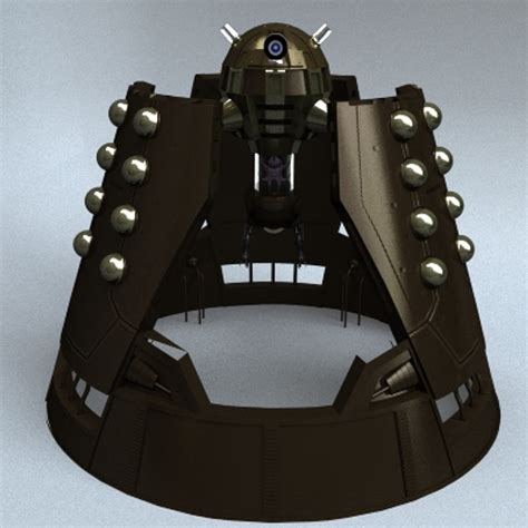 3d Model Of Emperor Dalek Doctor