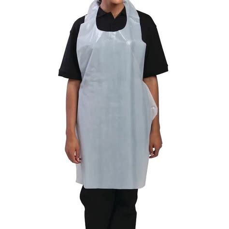 Disposable Lightweight Polyethylene Aprons (Pack of 100) - Early Years Shop