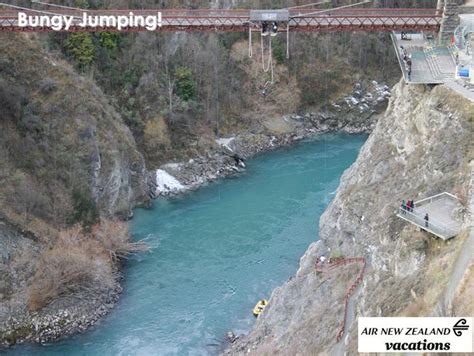 Bungy Jumping | Air new zealand, Vacation, Filming locations