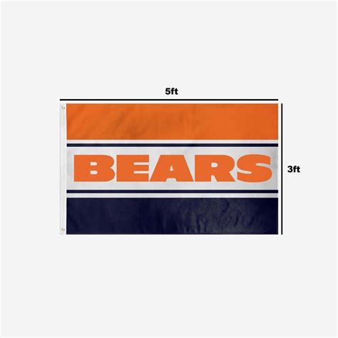 Chicago Bears Horizontal Flag FOCO