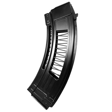 Kalashnikov USA AK-47/AKM 7.62x39mm 30rd Window Steel Magazine 85000218B For Sale - EuroOptic.com