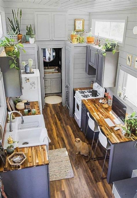 43 Enchanting Kitchen Design Ideas For Small Spaces - HOMISHOME