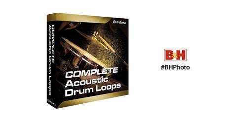 PreSonus Complete Acoustic Drum ACOUSTIC DRUM LOOPS - COMPLETE