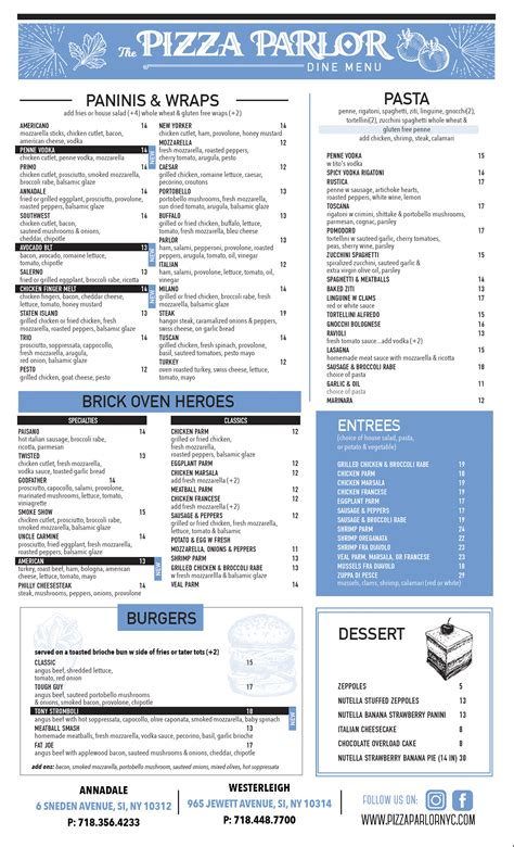 Menus