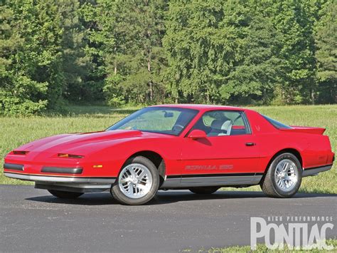 1988 Pontiac Firebird - Supercharged V.H.O Formula - High Performance ...