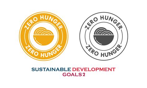 sustainable development goals, zero hunger item 5679773 Vector Art at Vecteezy