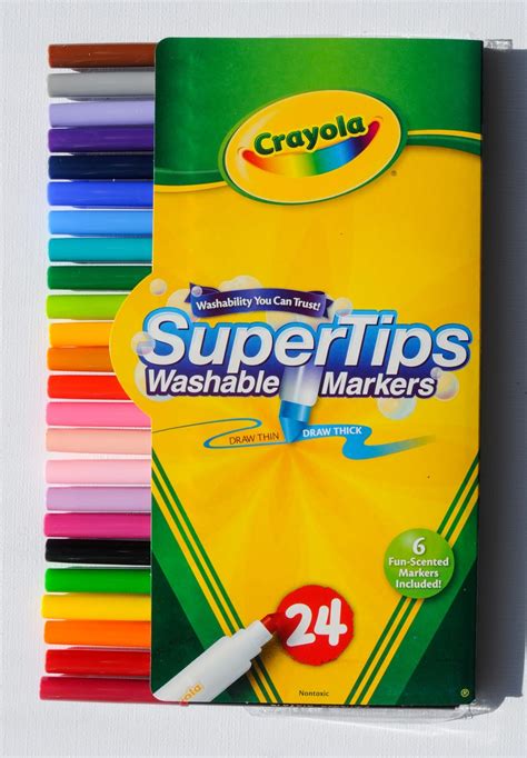 Crayola Super Tips Washable Markers | Jenny's Crayon Collection