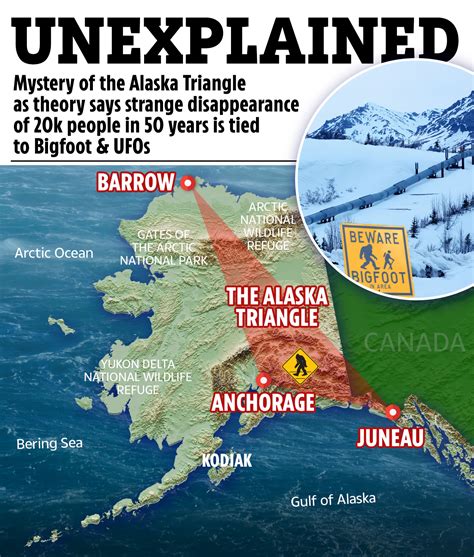 Mystery of the Alaska Triangle as theory says strange disappearance of 20k people in 50 years is ...