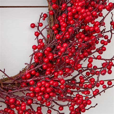 Artificial Winterberry Wreath - On Sale - Seasonal - Holiday Crafts ...