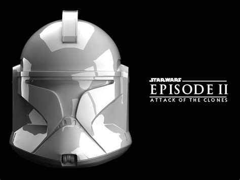 3D file CLONE PHASE 1 HELMET | 3D model | 3D print | Star Wars | Attack ...