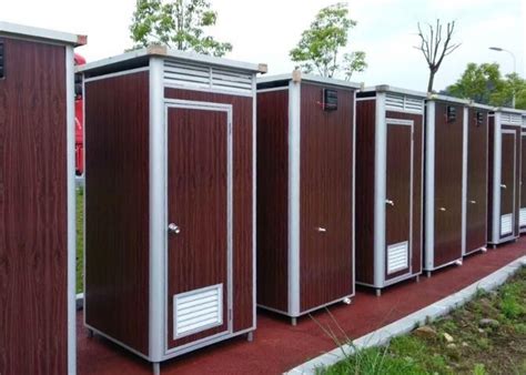 Ready Made Prefab Outdoor Restroom Portable Movable Toilet