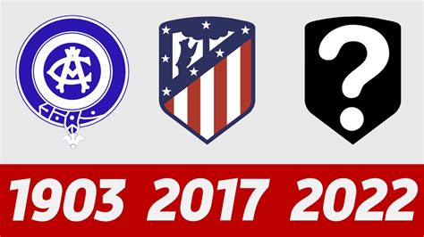 The Evolution of Atletico Madrid Logo | All Atletico Madrid Football Emblems in History - YouTube