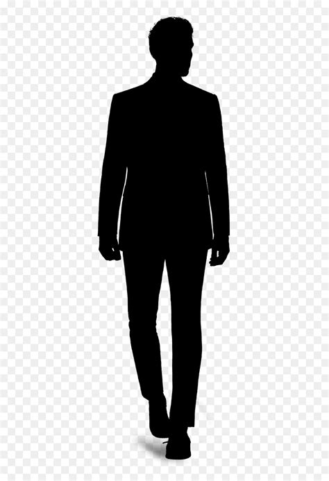 Clip Art Human Image Shadow Person - Silhouette Of Person Walking Away, HD Png Download - vhv