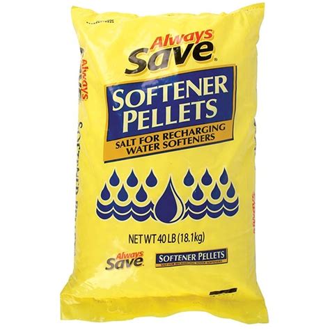 Always Save Softener Pellets Salt for Recharging Water Softeners (40 lb) - Instacart