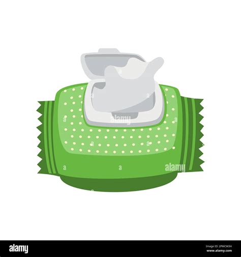 Baby wipes vector illustration Stock Vector Image & Art - Alamy