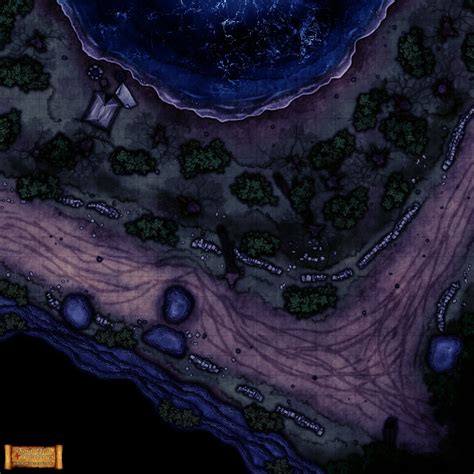 Dark Forest Dnd Forest Map - Treasuredevil Wallpaper