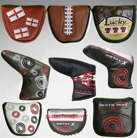 New High Quality Golf Putter Cover Custom Mallet Putter Cover Golf club ...