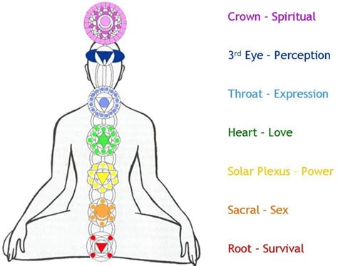 Chakra Yoga with the Different Colors of Energy & its Meaning