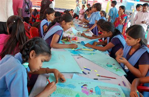 View Patna: Painting competition marks Bihar Diwas celebrations