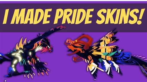 I Made Pride Skins! Opralegion and Sigmatox [Creatures of Sonaria] - YouTube