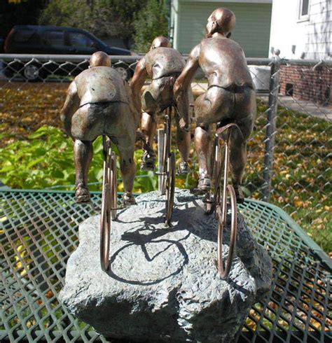 Jim Langley's Bicycle Beat: Bike Art: Do You Know This Cycling Sculpture?