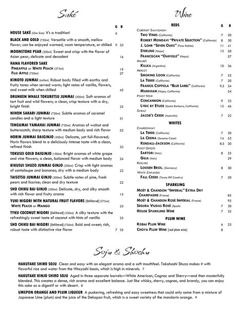 PDF Menu - Kobe | Best Japanese Steak House and Sushi Bar in Austin TX