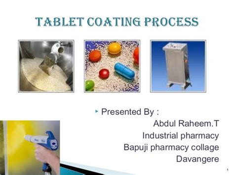 Tablet coating process