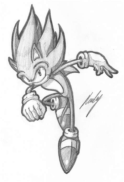 Sonic Sketch by k1llerRabbit on DeviantArt