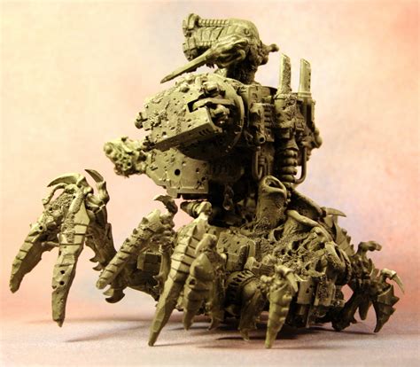 Warhammer In Progress: Nurgle Defiler / Soul Grinder - Painting update