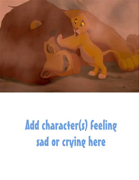 Mufasa's death makes who sad? by PeruAlonso on DeviantArt