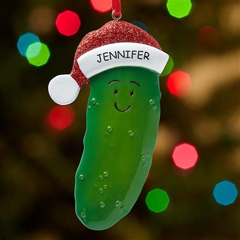 Happy Christmas Pickle Ornament | Christmas pickle ornament, Christmas ...