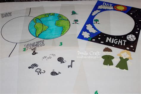 Doodlecraft: The Creation Lesson Bible Story Visual Aid