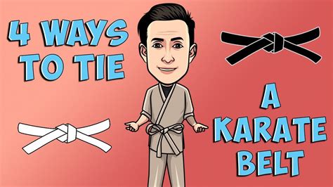 How Do You Tie A Karate Belt Knot - Belt Poster