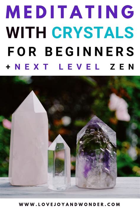 Meditating With Crystals for Beginners | Meditation crystals, Meditation, Meditation techniques ...