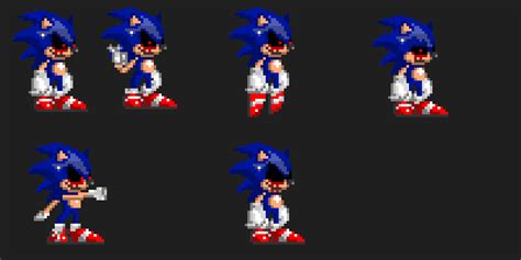 Editing Sonic exe sprite sheet - Free online pixel art drawing tool ...