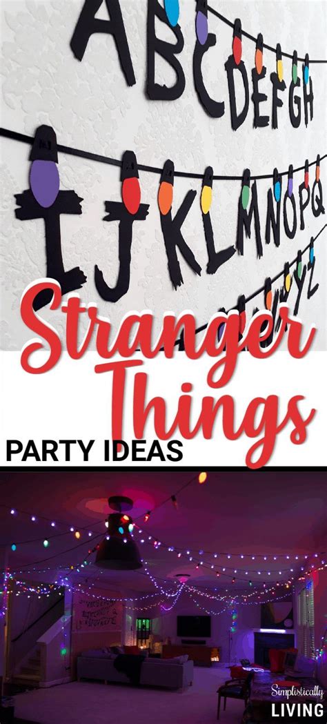 Stranger Things Party Ideas - Throw the most epic upside down party ...