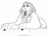 The Egyptian Pyramid Coloring Page For Kids  Free Pyramids Printable sketch template