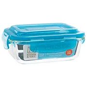 Kitchen & Table by H-E-B Borosilicate Glass Square Food Storage ...