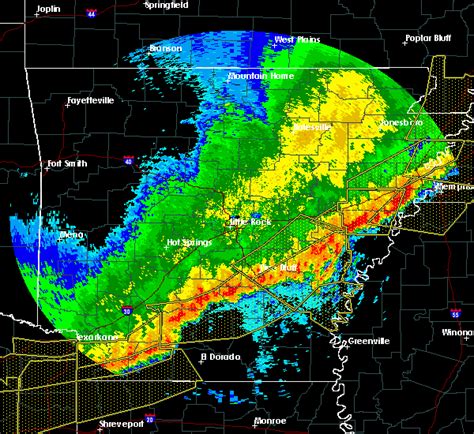 Interactive Hail Maps - Hail Map for Arkansas City, AR